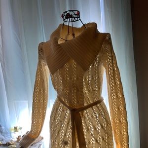 Cream sweater size small